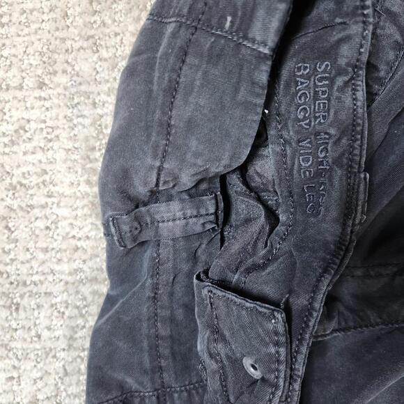 American Eagle Pants Baggy Wide Leg High Rise Pockets Women’s Size 2 - Picture 9 of 9